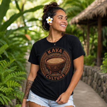 "Kava Culture" T-Shirt | Fiji-Inspired Graphic Tee