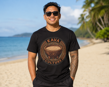 "Kava Culture" T-Shirt | Fiji-Inspired Graphic Tee