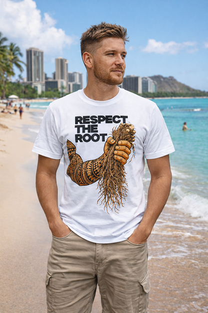 Respect the Root T-shirt - Kava Pros