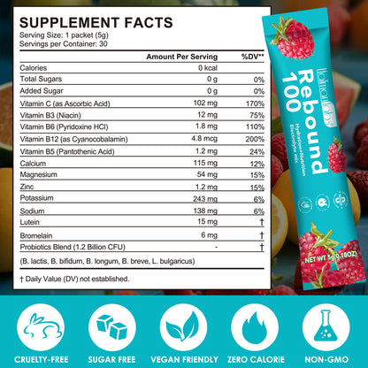 Rebound 100 Electrolyte 30 Sachets